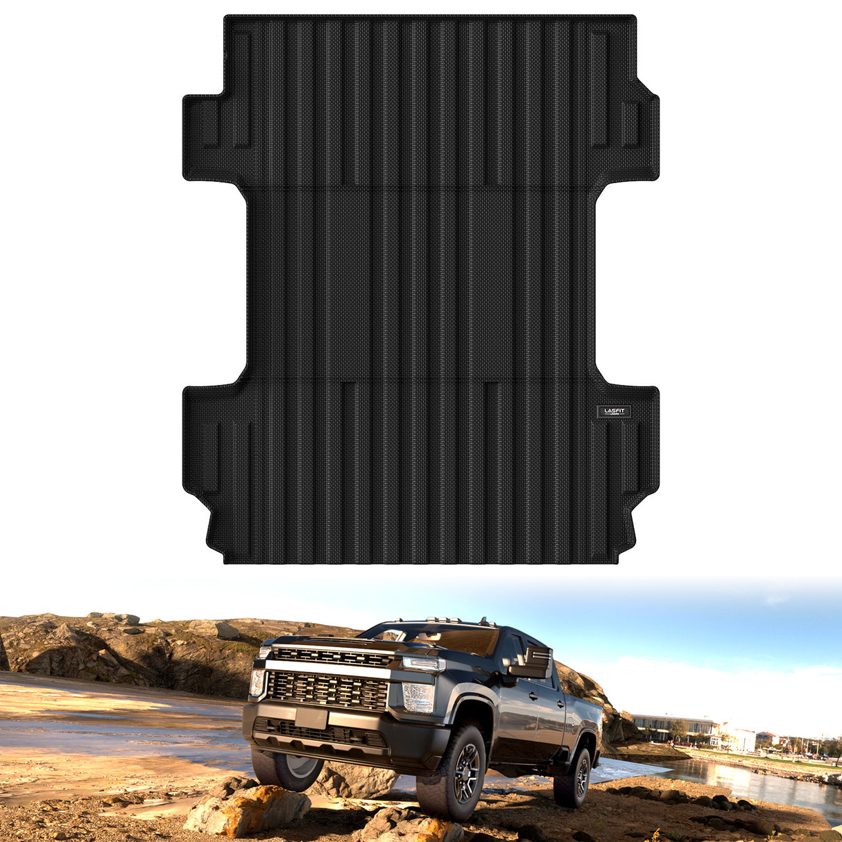 2020-2025 Chevrolet Silverado 2500HD 3500HD Heavy Duty 82.25"(6.8FT) Bed Mat