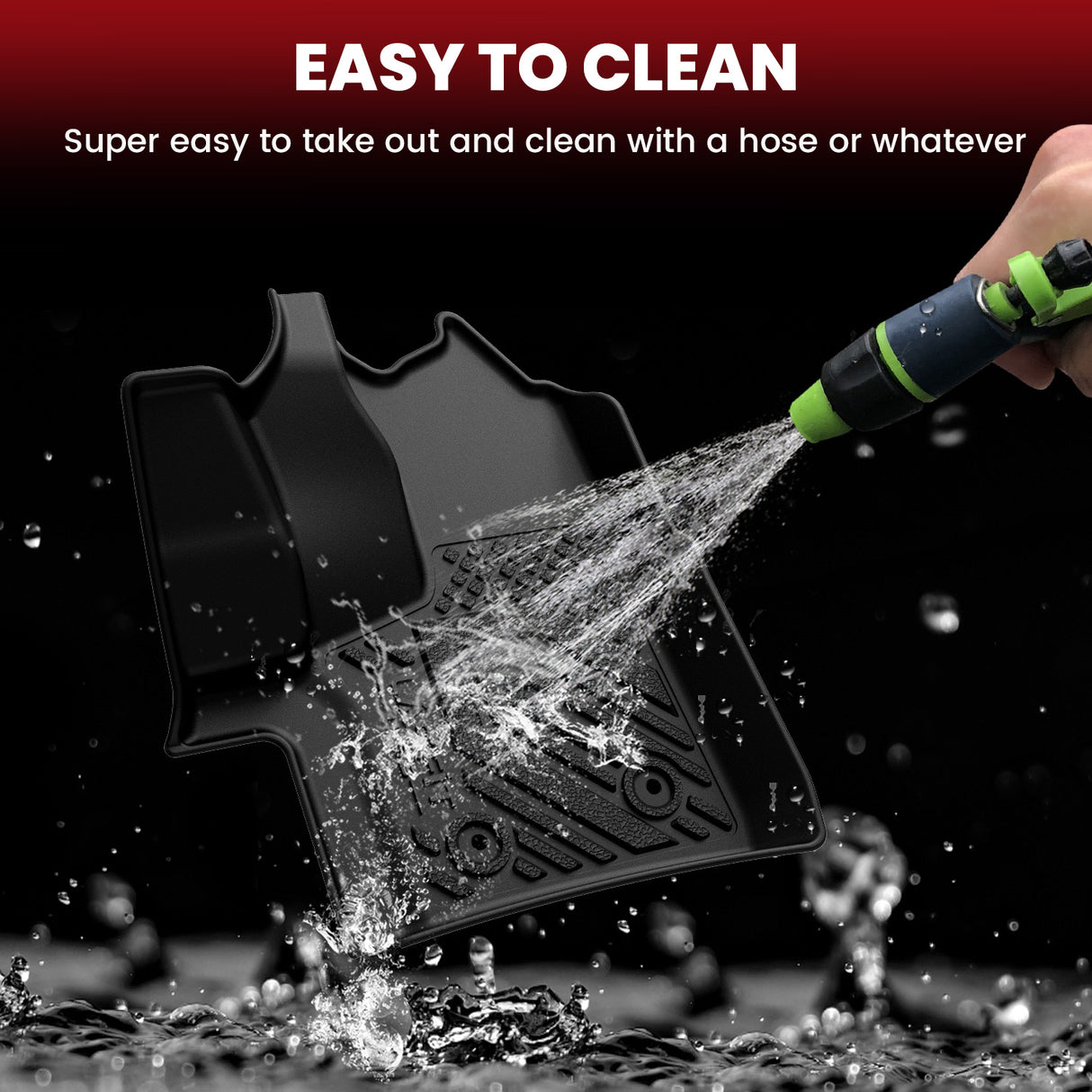 2020-2024 Ford Transit Easy to Clean Floor Mats