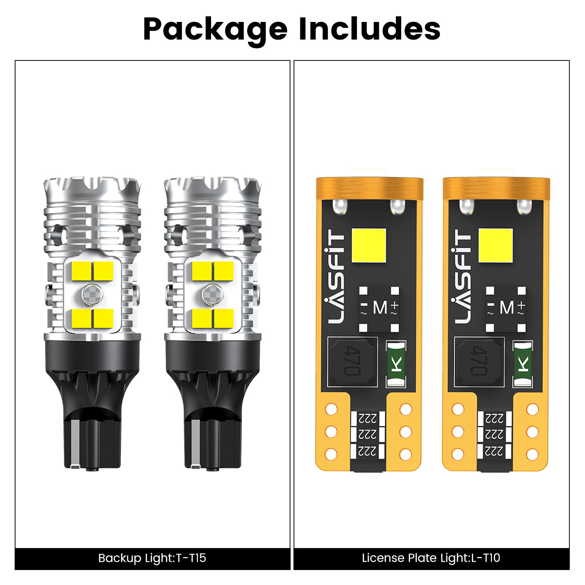 Lasfit combo package led bulbs for 2020-2025 Hyundai Sonata 2020-2023 W/ Projector Assembly