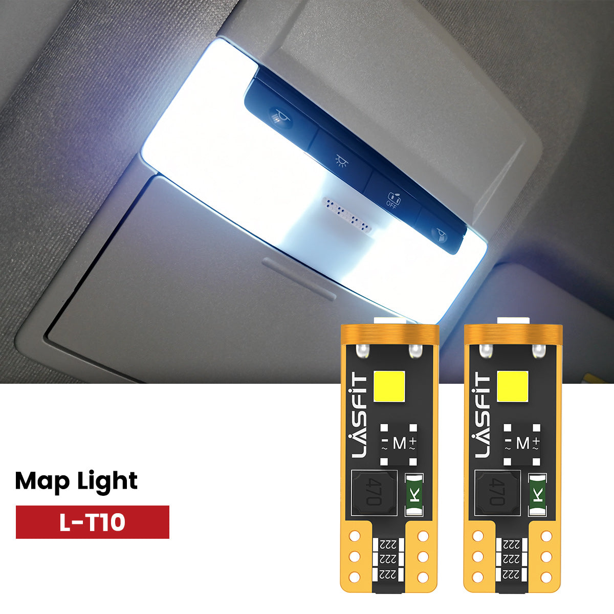 Lasfit 168 led map lights fit for 2020-2025 Nissan Sentra