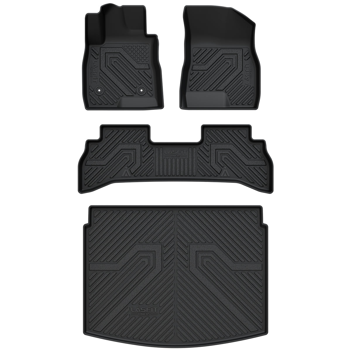 GINOWY TPE All-Weather Floor Mats & Cargo Liner For Chevy Trax (2014-2023) & Buick Encore (2013-2023)