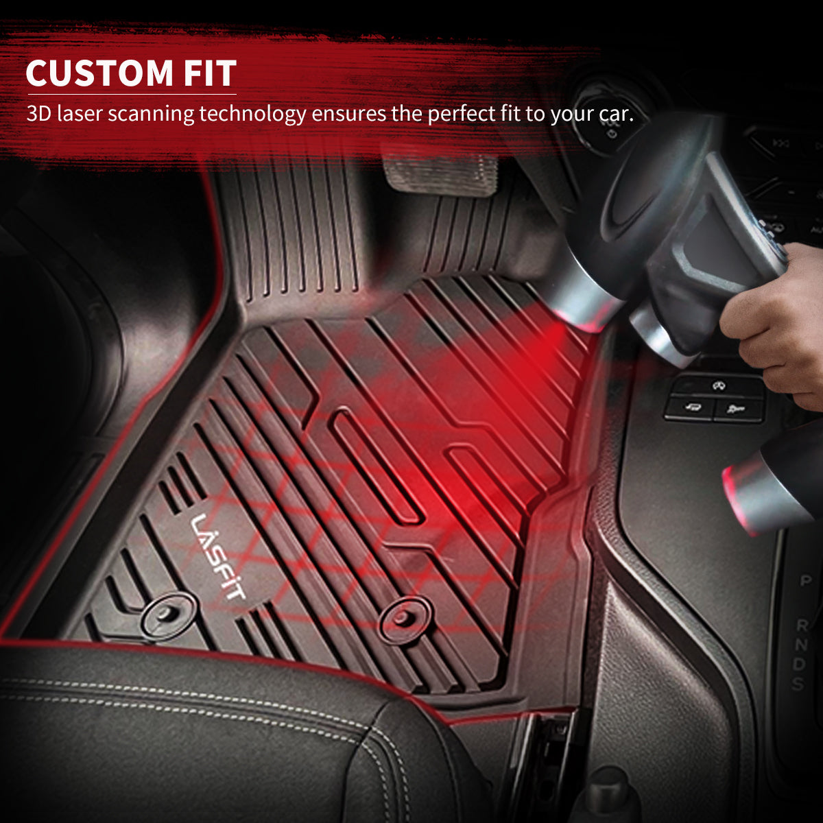 2020-2025 Ford Explorer 3D Scanning Floor Mats