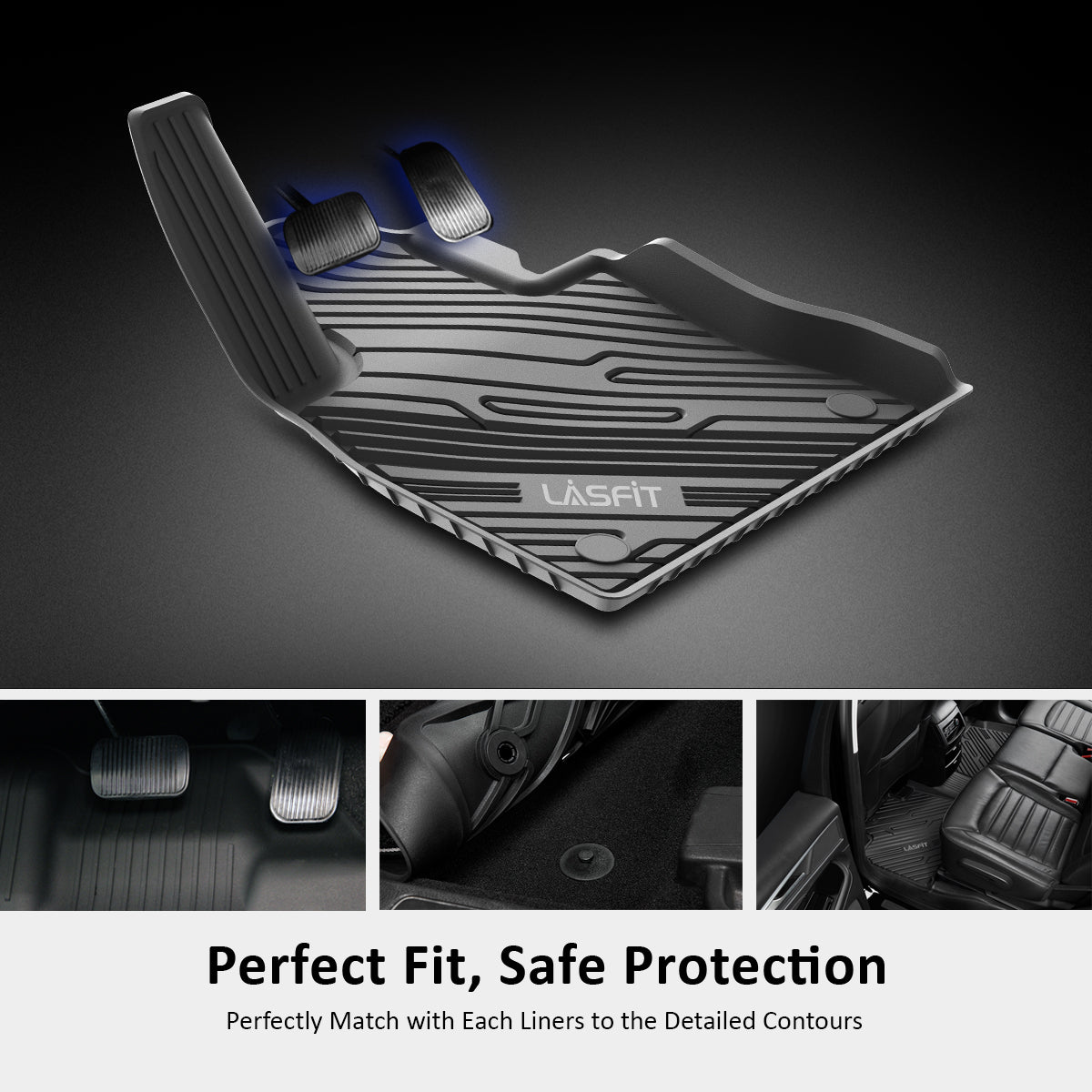 2020-2025 Ford Explorer Perfect Fit Floor Mats