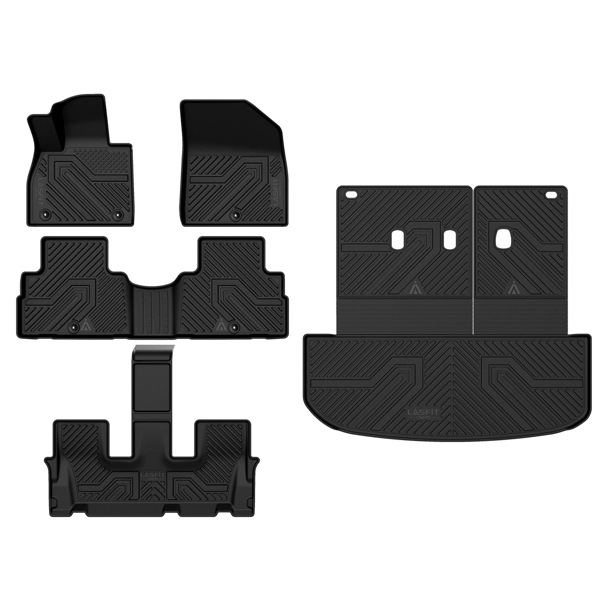 2020-2025 Hyundai Palisade Floor Seatback Cargo Mats 1