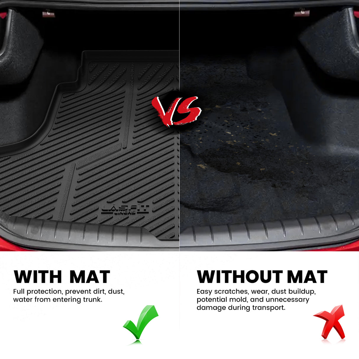 2020-2025 Hyundai Sonata Cargo Mat Contrast