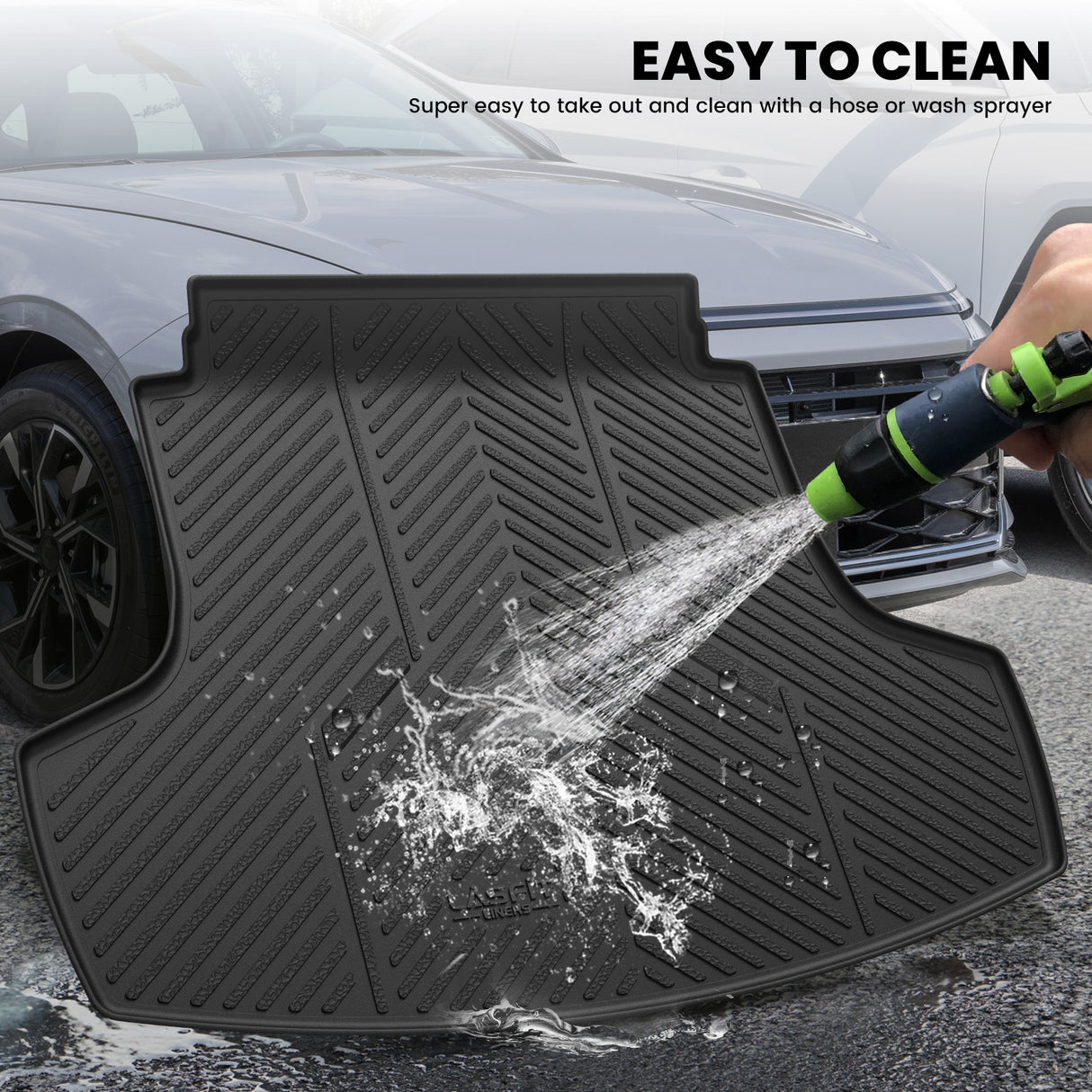 2020-2025 Hyundai Sonata Cargo Mat Easy to Clean
