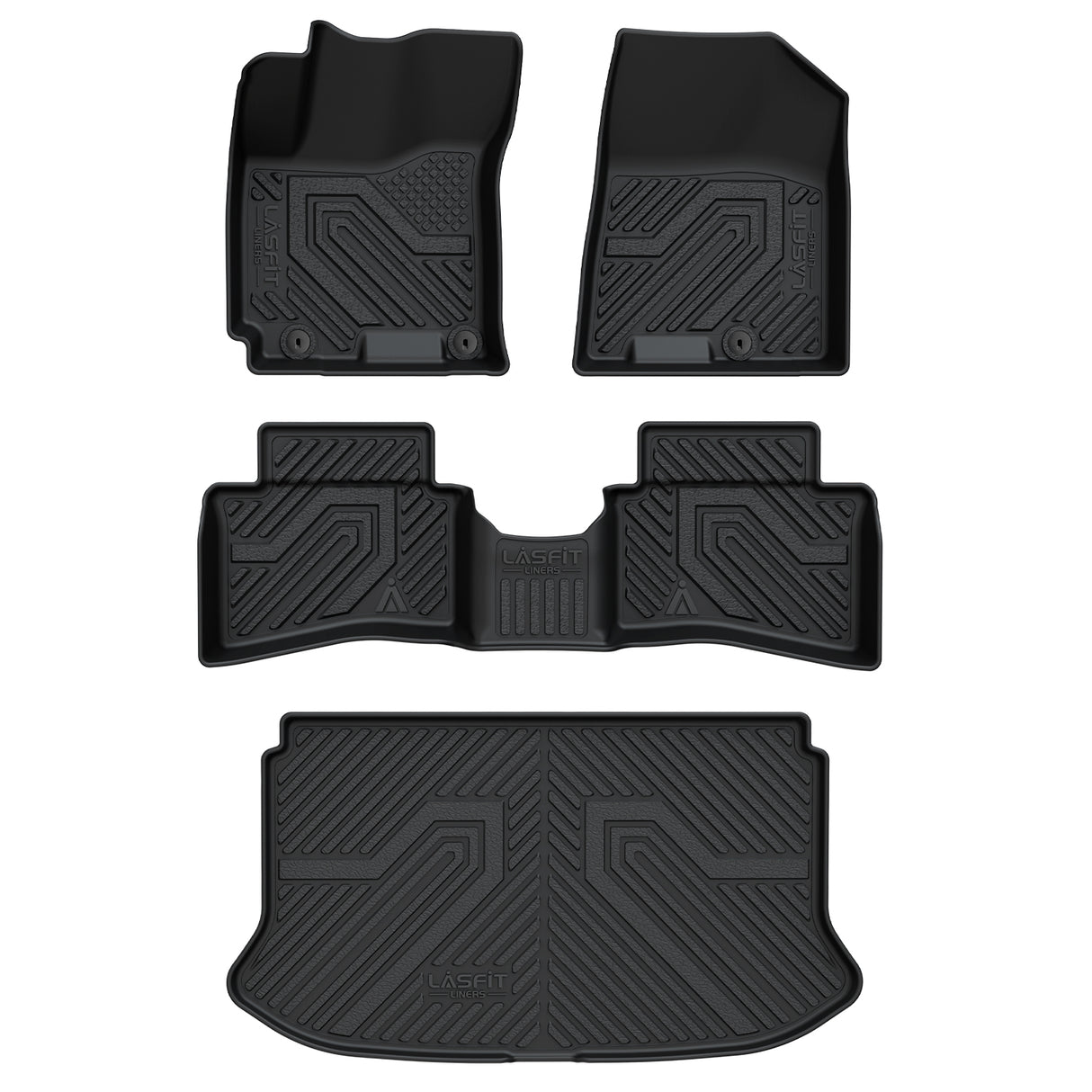 Fit for 2020-2026 Hyundai Venue Floor Mats & Cargo Mat, Fit Upper Cargo Only