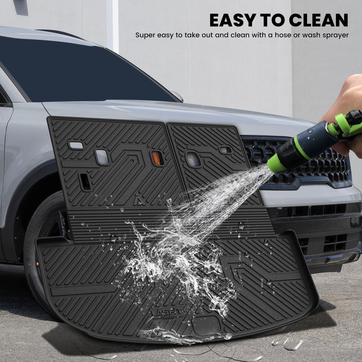 2020-2025 Kia Telluride Cargo Mat Easy to Clean