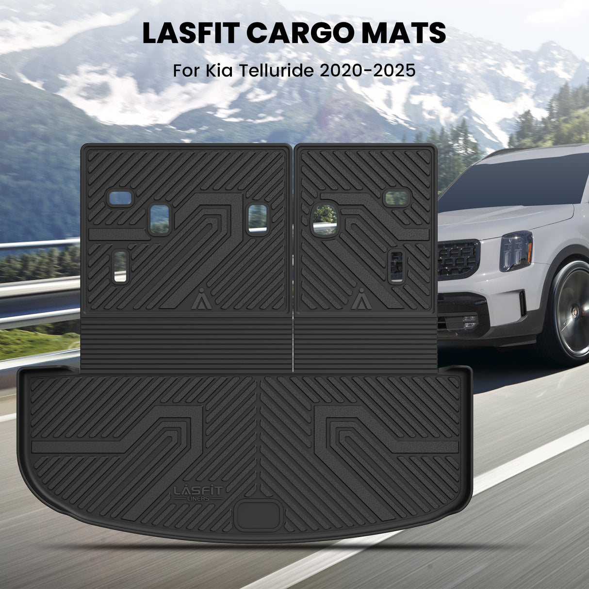 2020-2025 Kia Telluride Cargo Mat Fitment