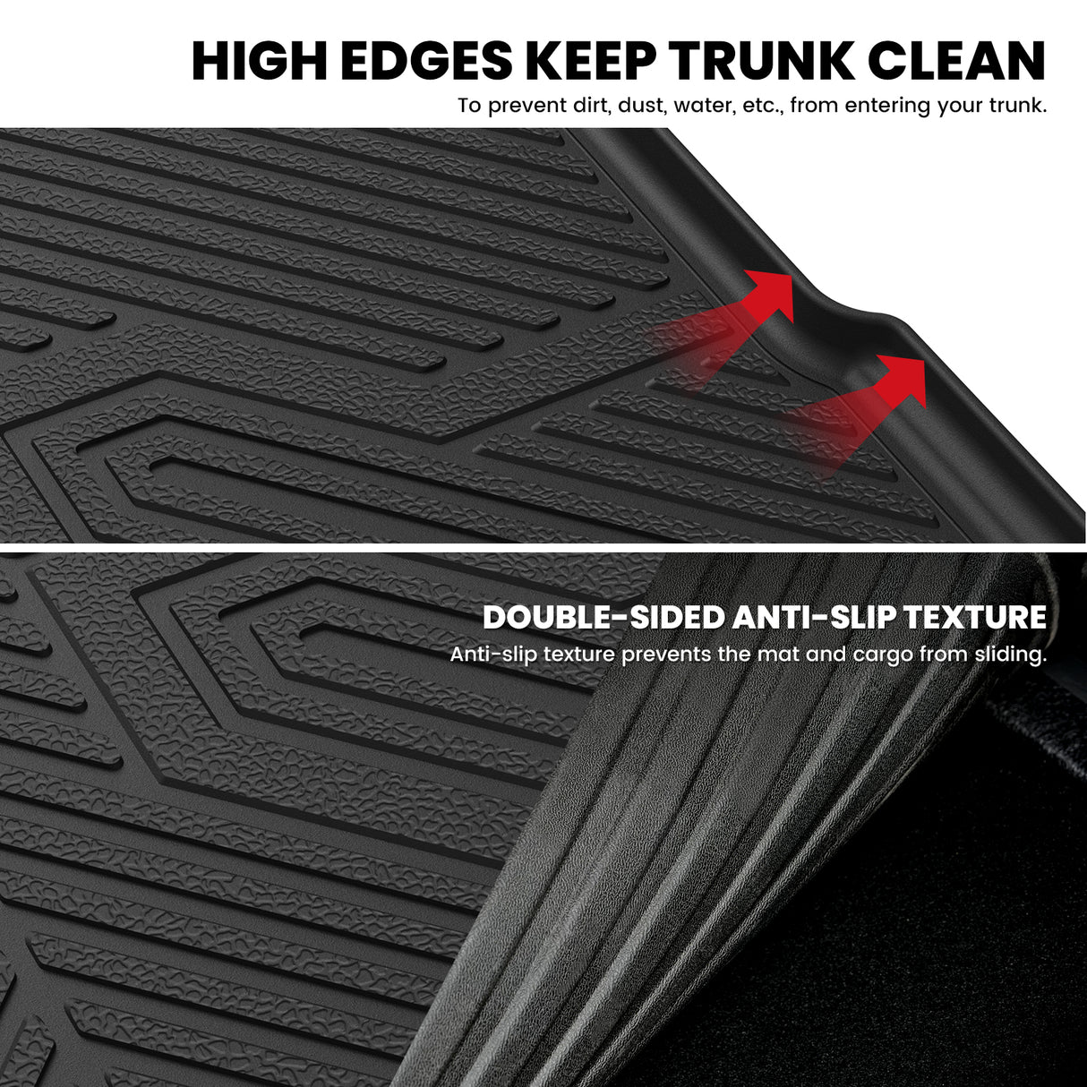 2020-2025 Kia Telluride Cargo Mat High Edge Protection