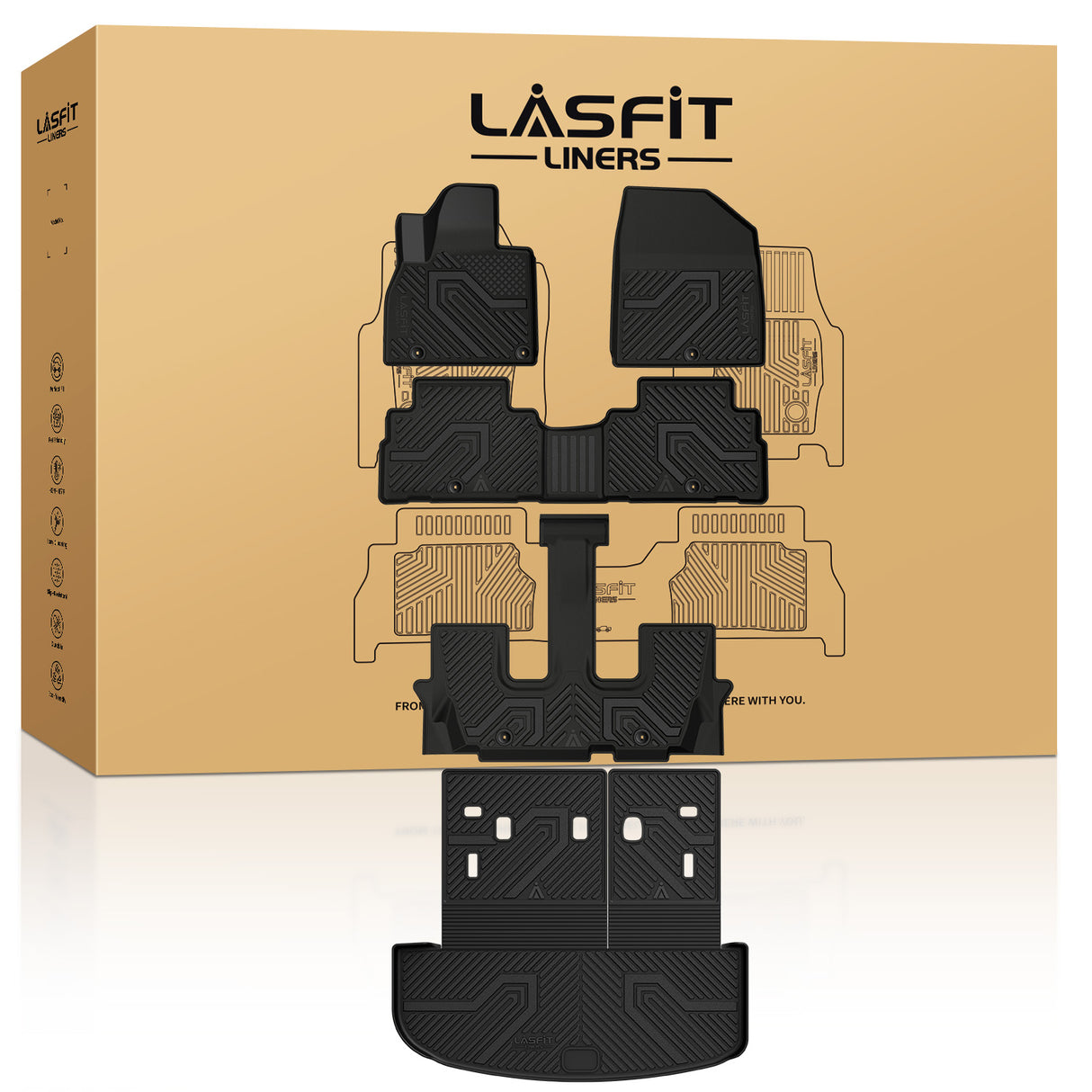 Fit for 2020-2025 Kia Telluride Floor Mats or Seatback & Cargo Mat