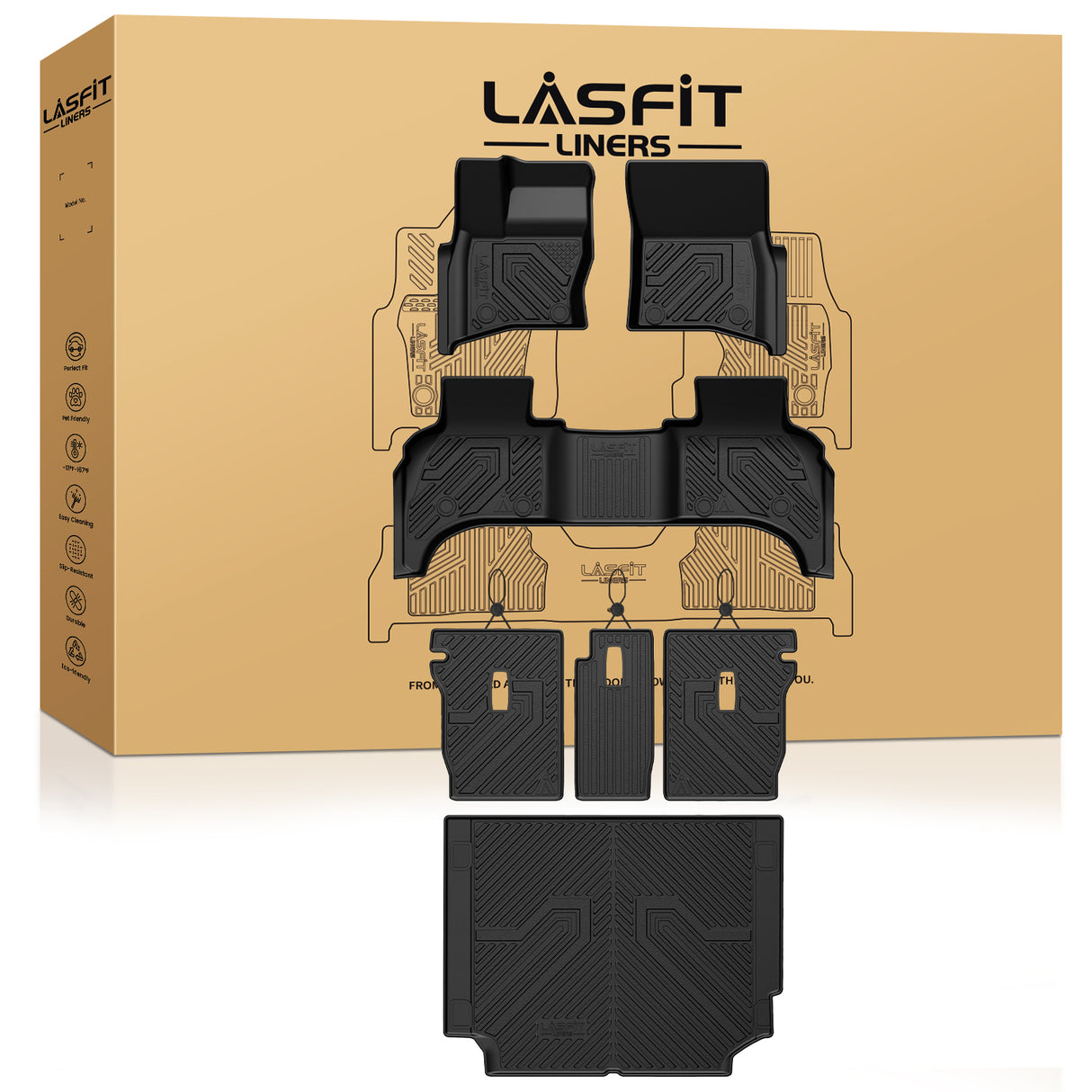 2020-2025 Land Rover Defender 110 Floor Mats