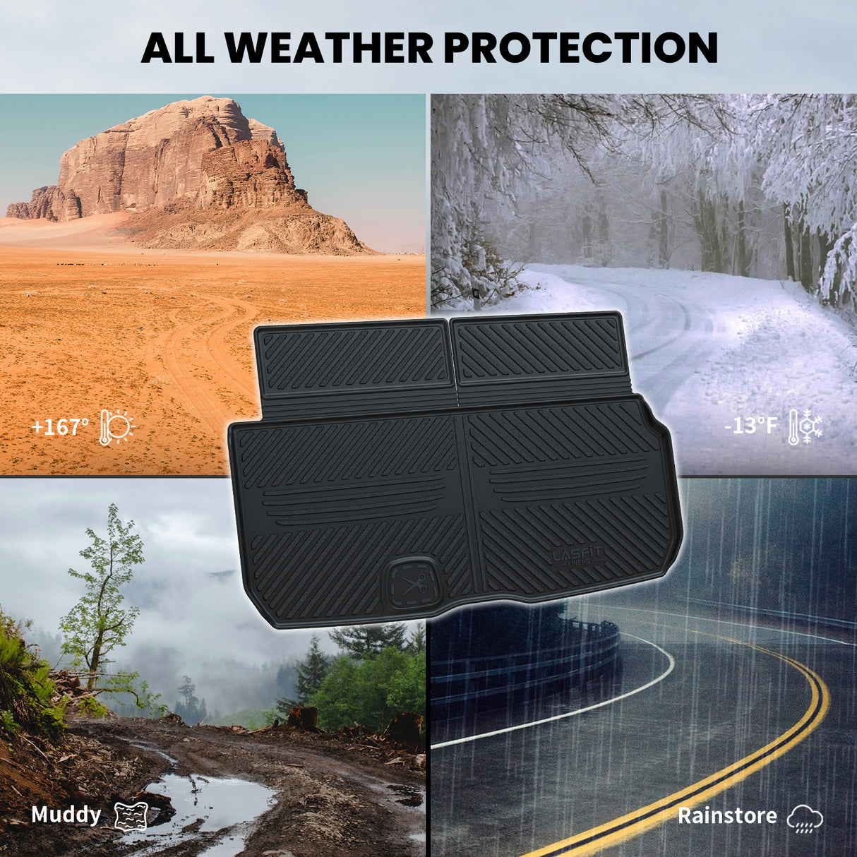 Fit for 2020-2026 Mercedes-Benz GLS Floor Mats or Cargo Mat