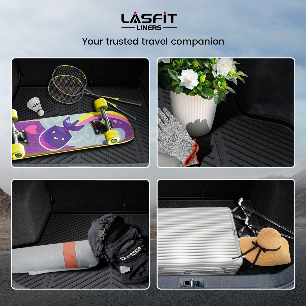 2020-2025 Nissan Versa Cargo Mat Scene