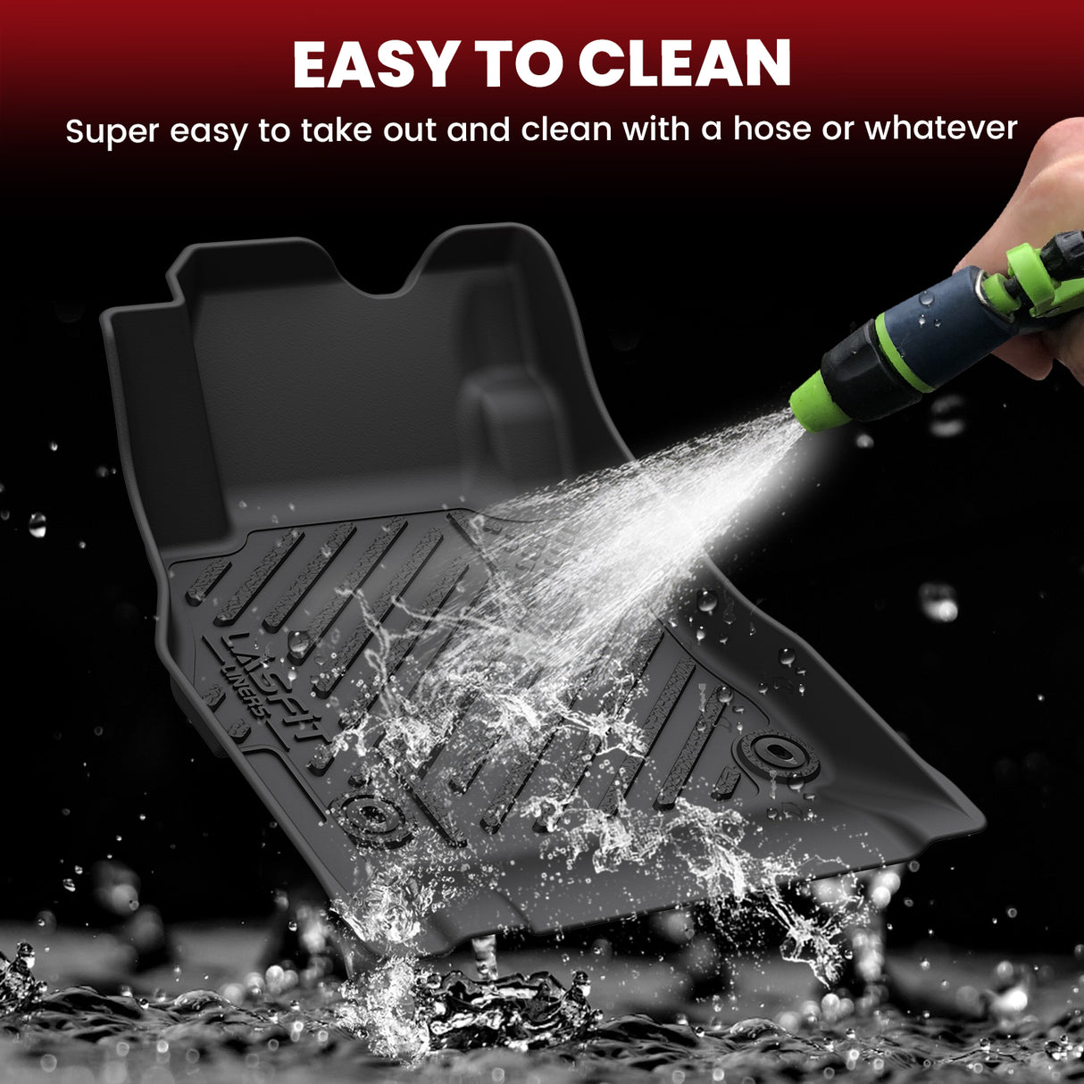 2020-2025 Nissan Versa Floor Mats Easy to Clean