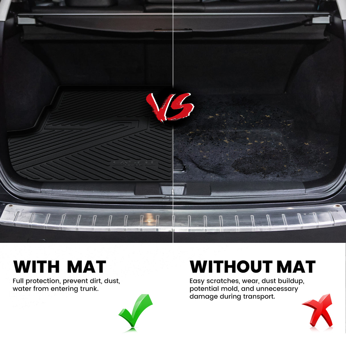 2020-2025 Subaru Outback Cargo Mat After Installation