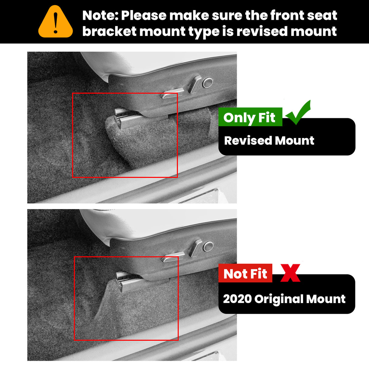 Fit for 2020-2025 Tesla Model Y Custom TPE Floor Mats/Cargo Mats