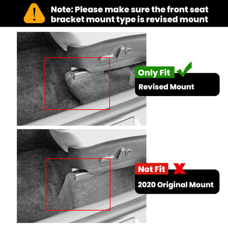 Fit for 2020-2025 Tesla Model Y Custom TPE Floor Mats/Cargo Mats