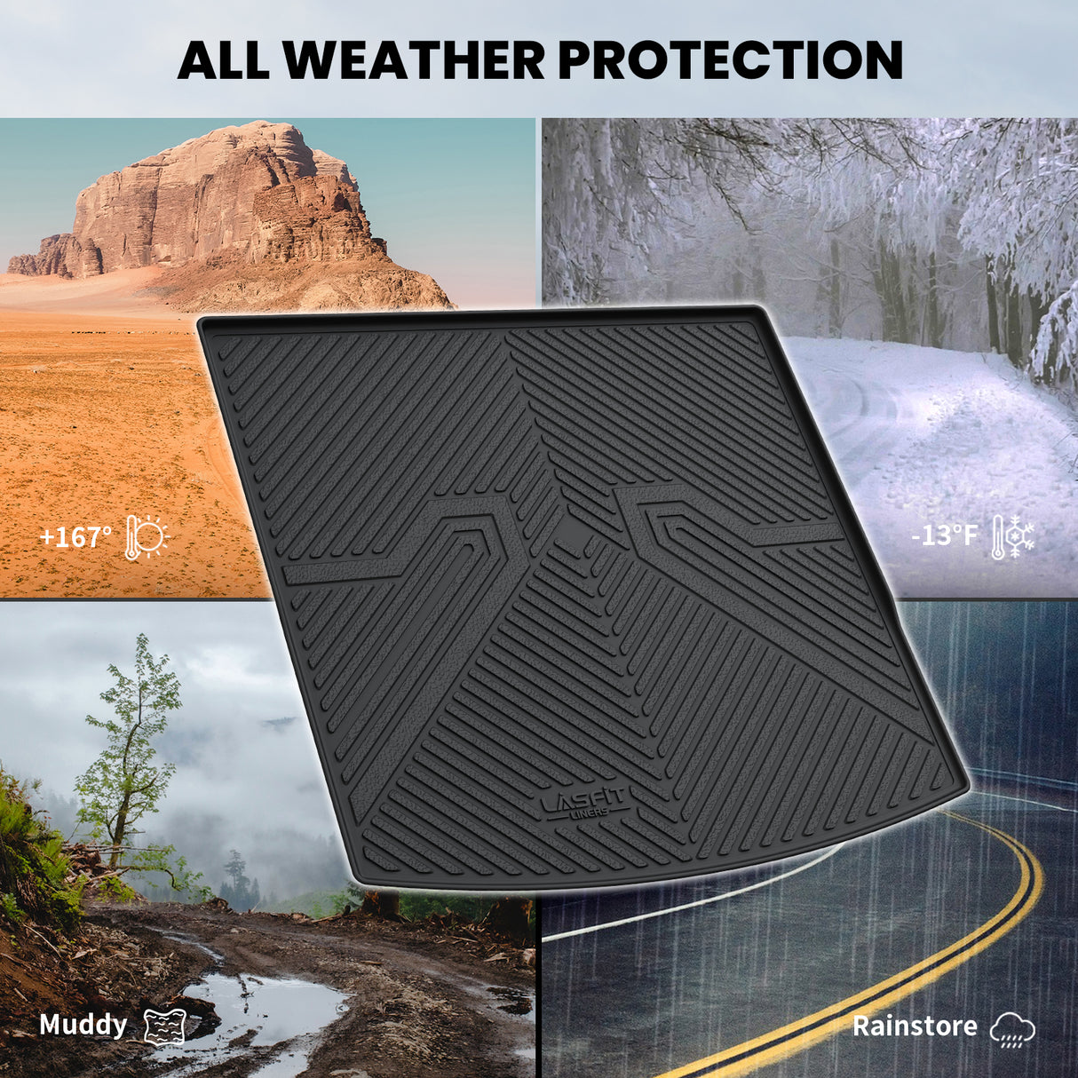 2020-2025 Volkswagen Atlas Cross Sport All-weather Cargo Mat