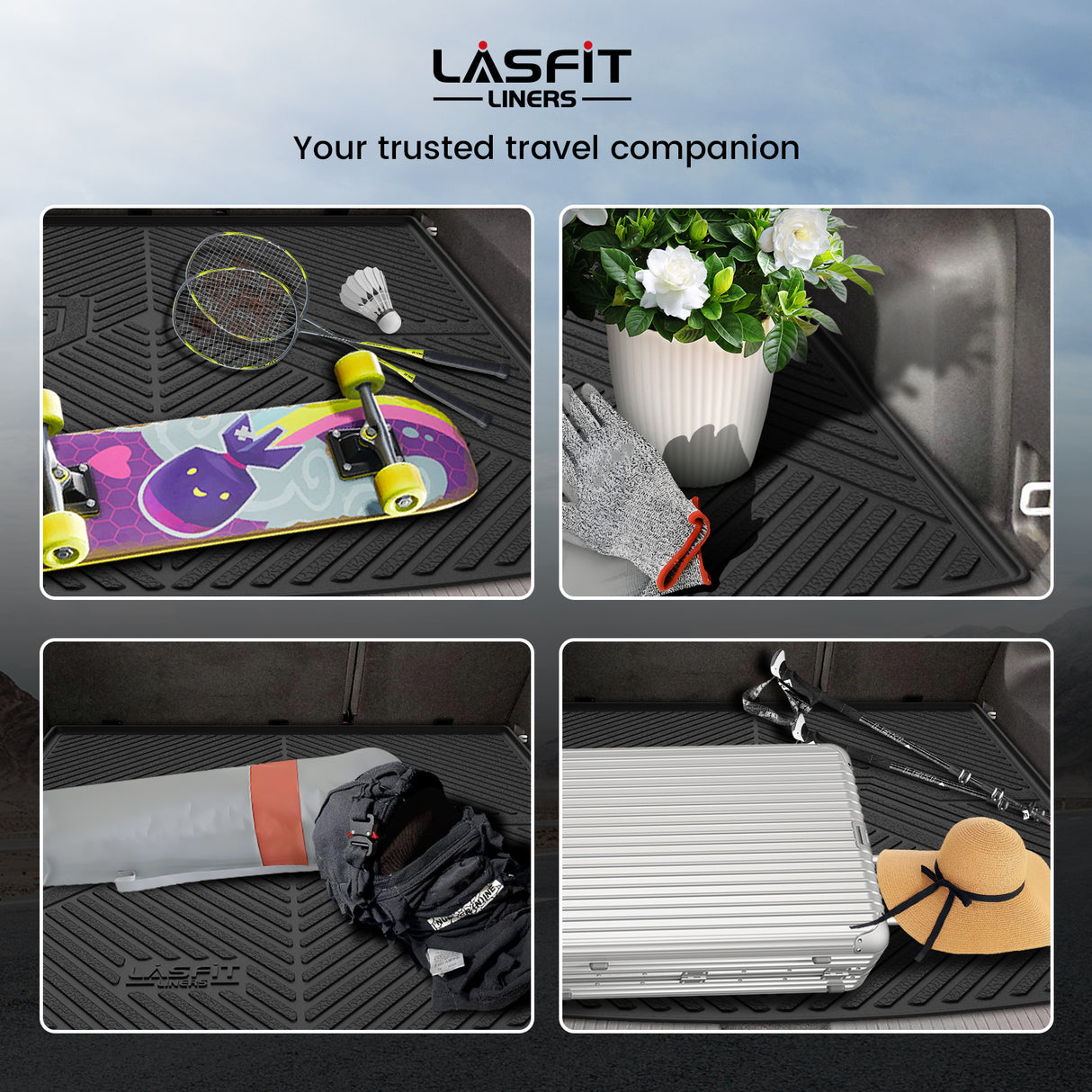 2020-2025 Volkswagen Atlas Cross Sport Cargo Mat Application