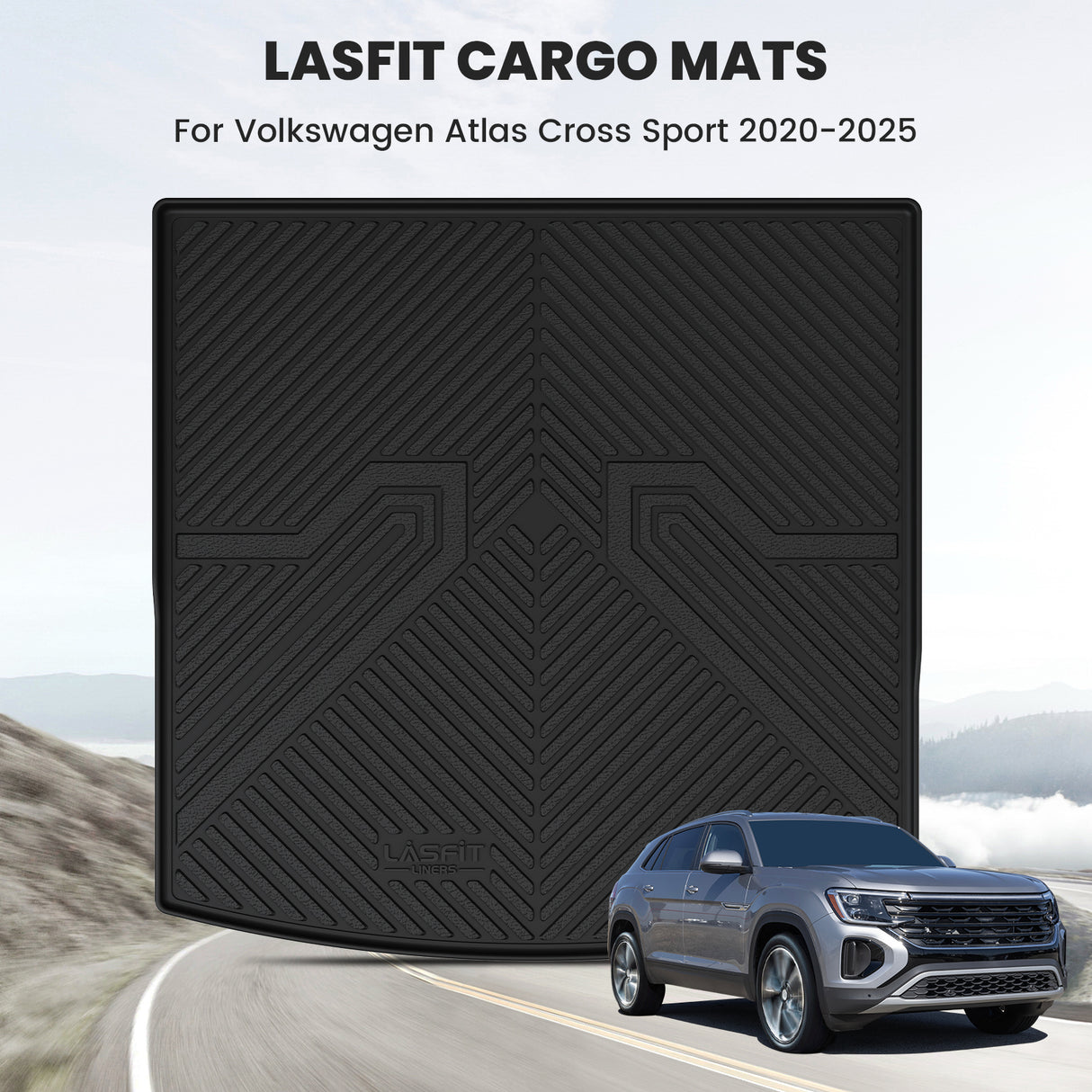 2020-2025 Volkswagen Atlas Cross Sport Cargo Mat Fitment