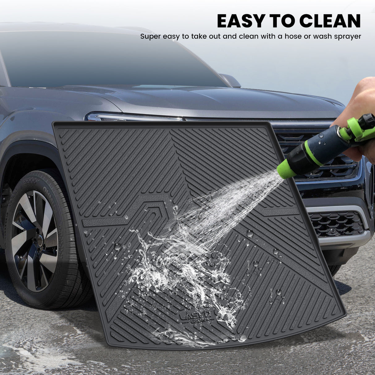 2020-2025 Volkswagen Atlas Cross Sport Easy to Clean Cargo Mat