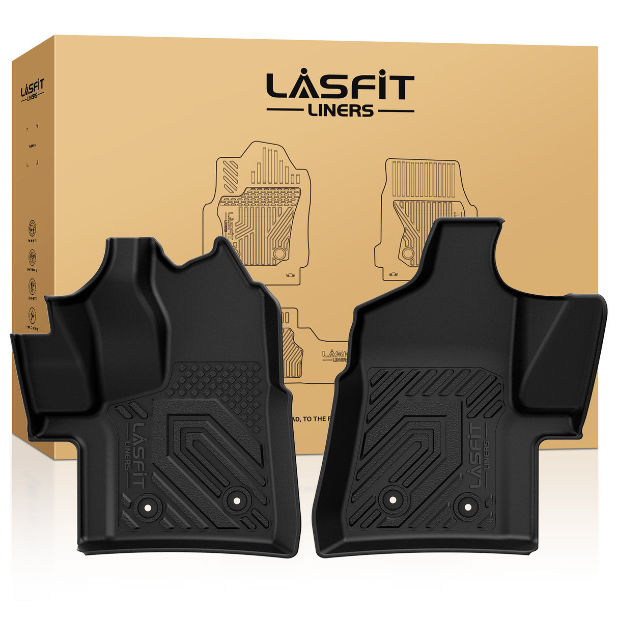 2020-2025 Ford Transit Floor Mats 1st Row