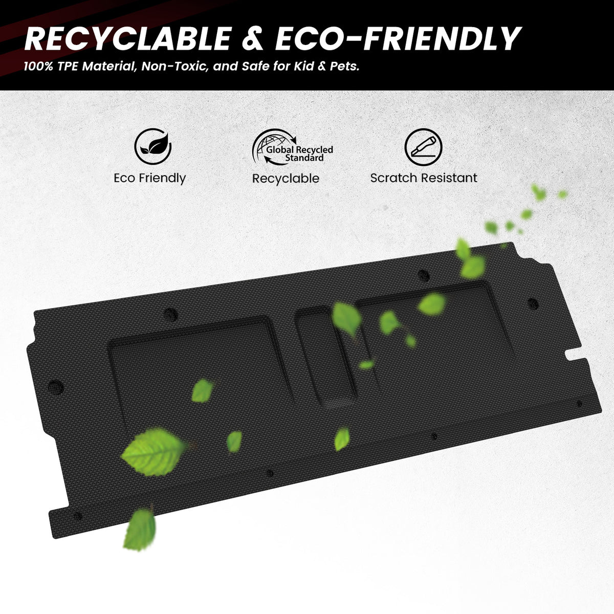 2020-2026 Honda Ridgeline Tailgate Mat TPE Material