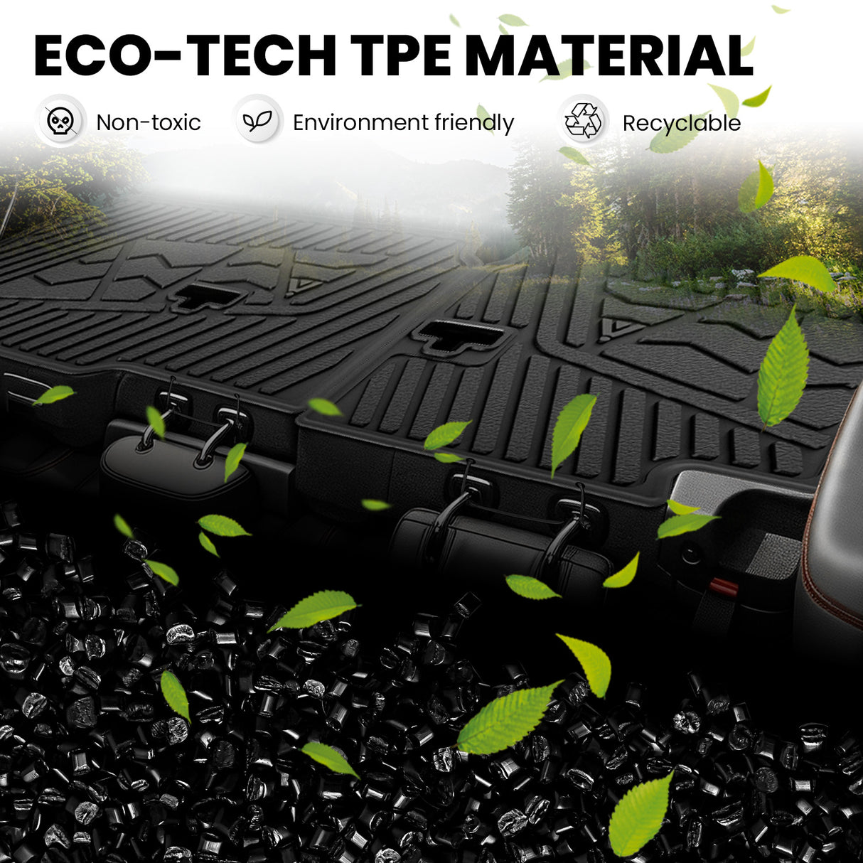 Fit for 2020-2026 Jeep Gladiator Floor Mats