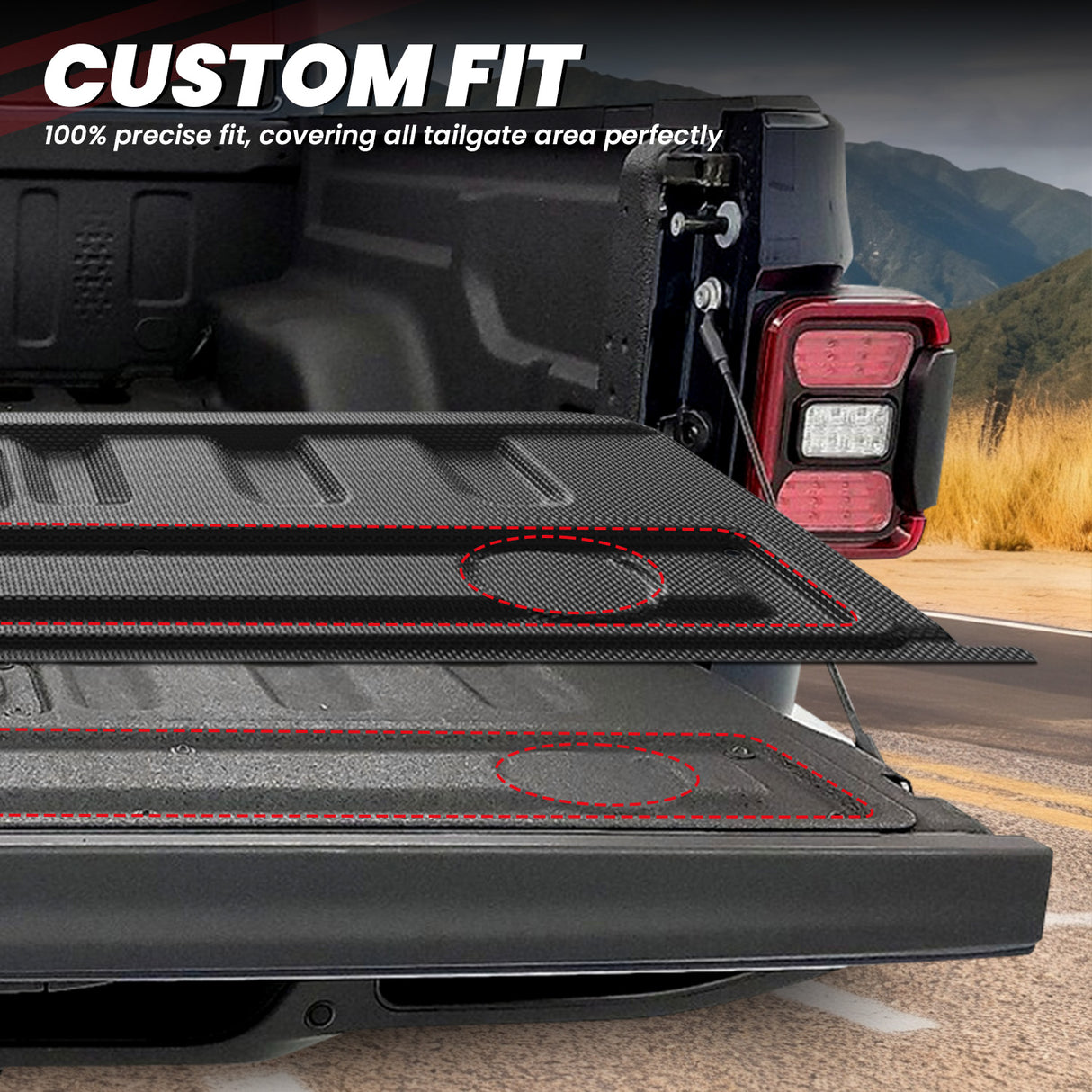 2020-2026 Jeep Gladiator Tailgate Mat