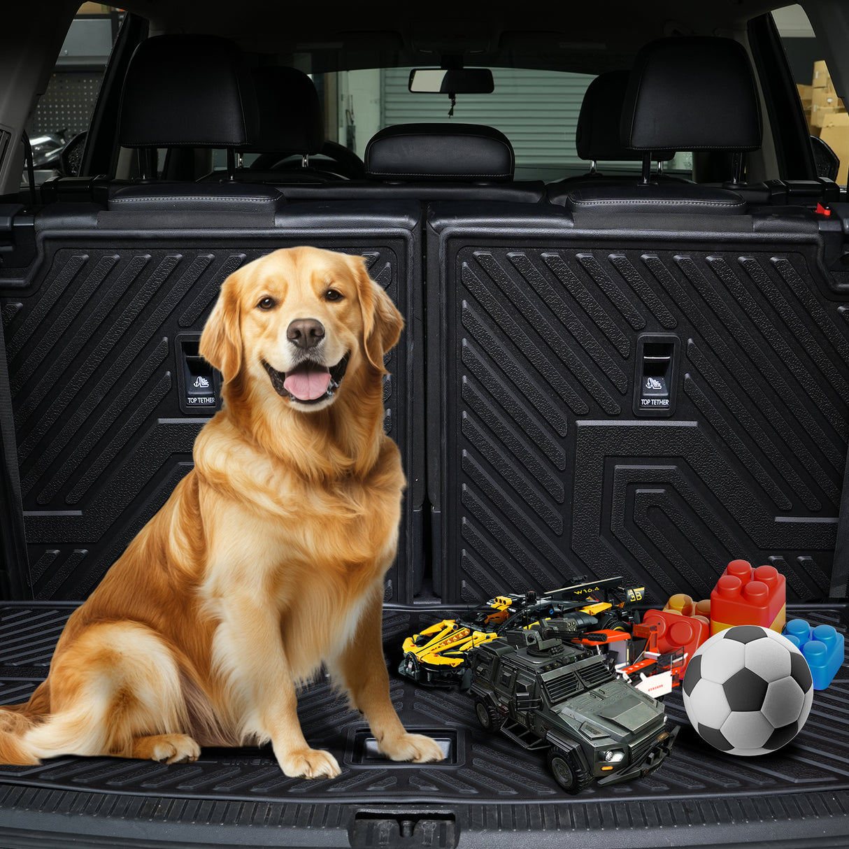 2020-2026 Volkswagen Atlas Seatback & Cargo Mat Scene