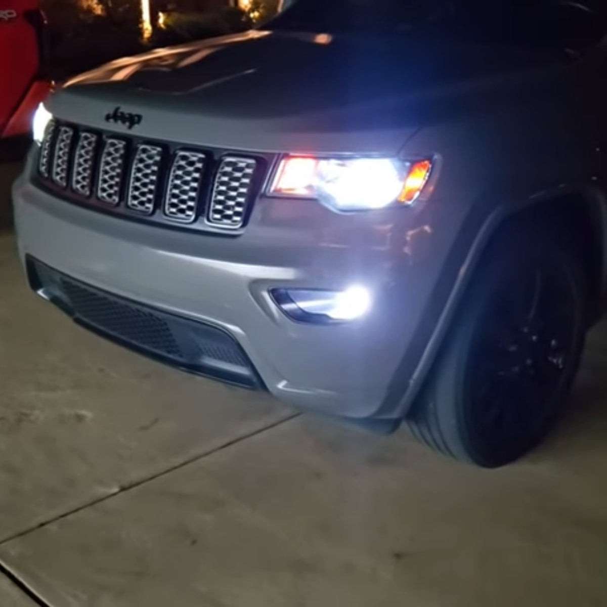 Lasfit bright H11 led headlight bulbs for 2017-2022 Jeep Grand Cherokee