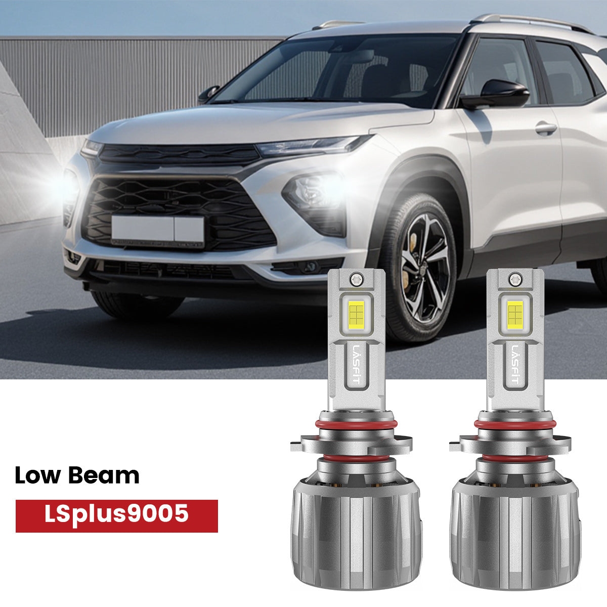 Lasfit 9005 led low beam bulbs fit for 2021-2023 Chevrolet Trailblazer