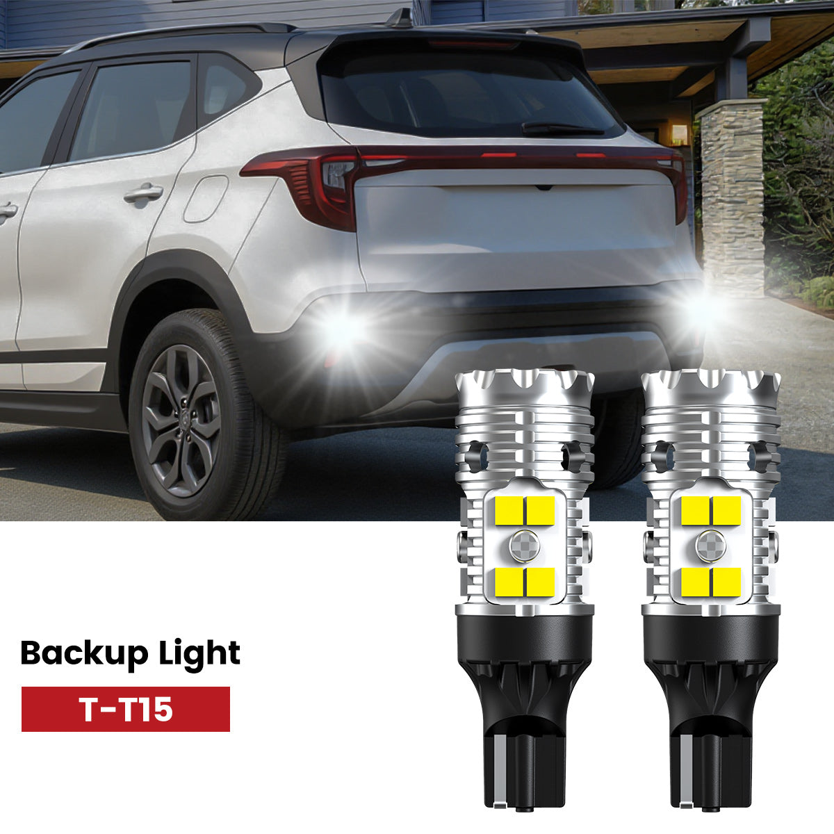 Lasfit 921 led backup lights fit for 2021-2023 Kia Seltos