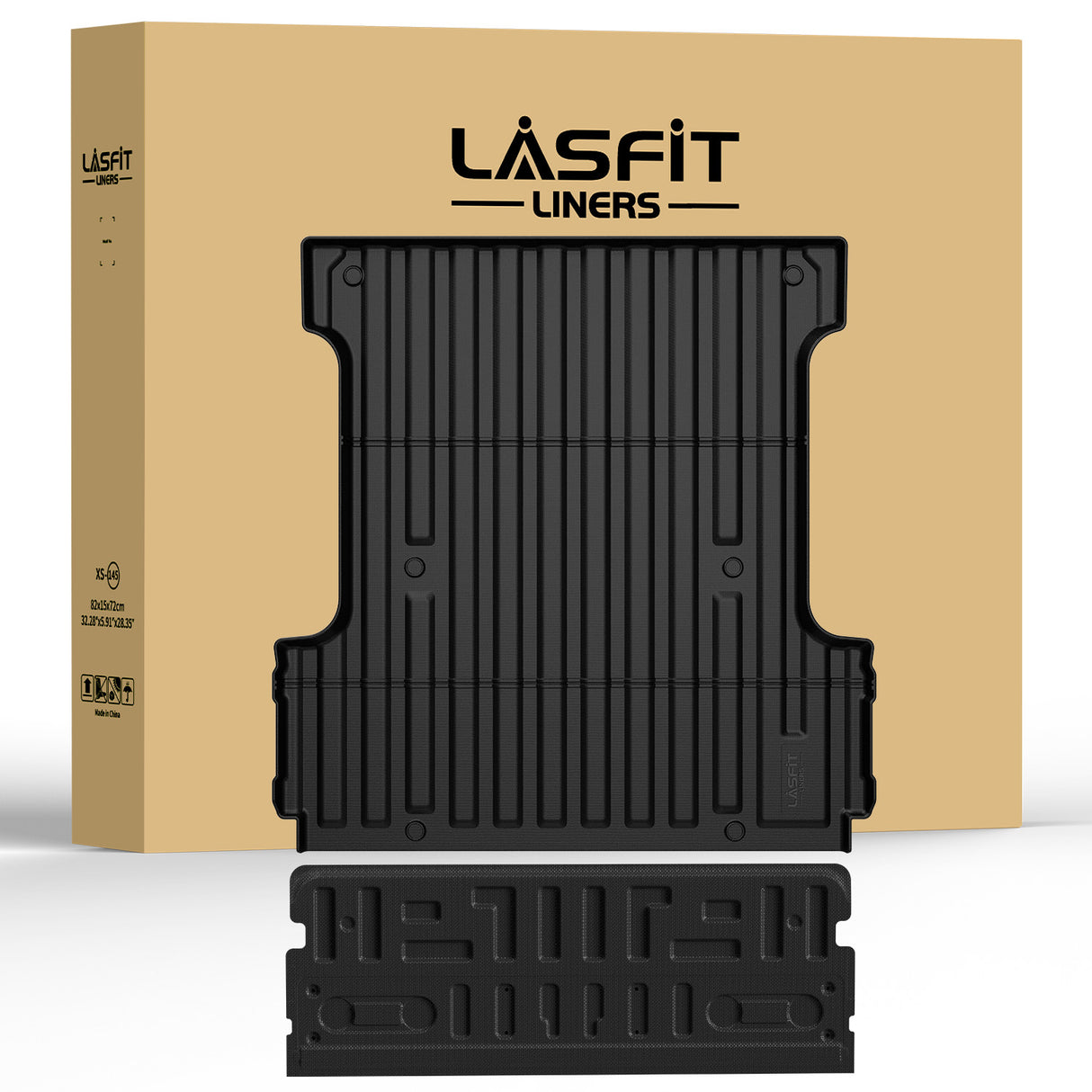 Fit for 2021-2023 Ford F-150 & F-150 Lightning 5.5' Bed & Tailgate (Without Work Surface) Mats