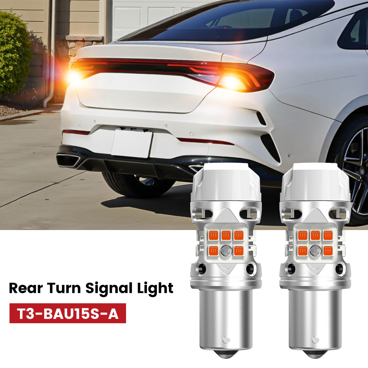 Lasfit py21w led rear turn signal lights fit for 2021-2024 Kia K5