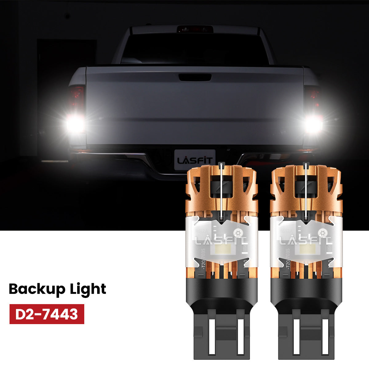 7443 led backup lights fit for 2021-2024 Ram 1500