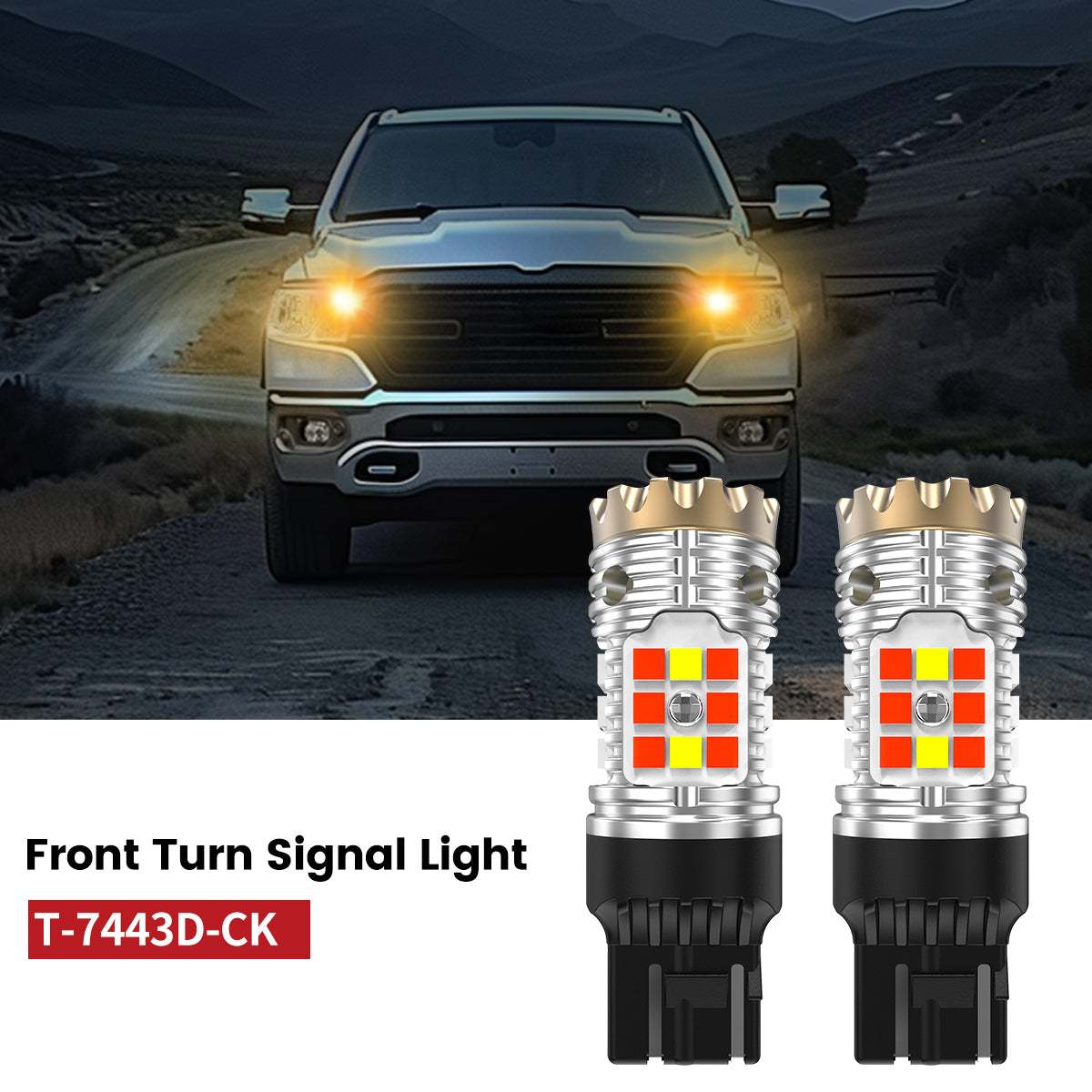 Fit for 2019-2024 Ram 1500 LED Bulbs Upgrade | Tested and Verified