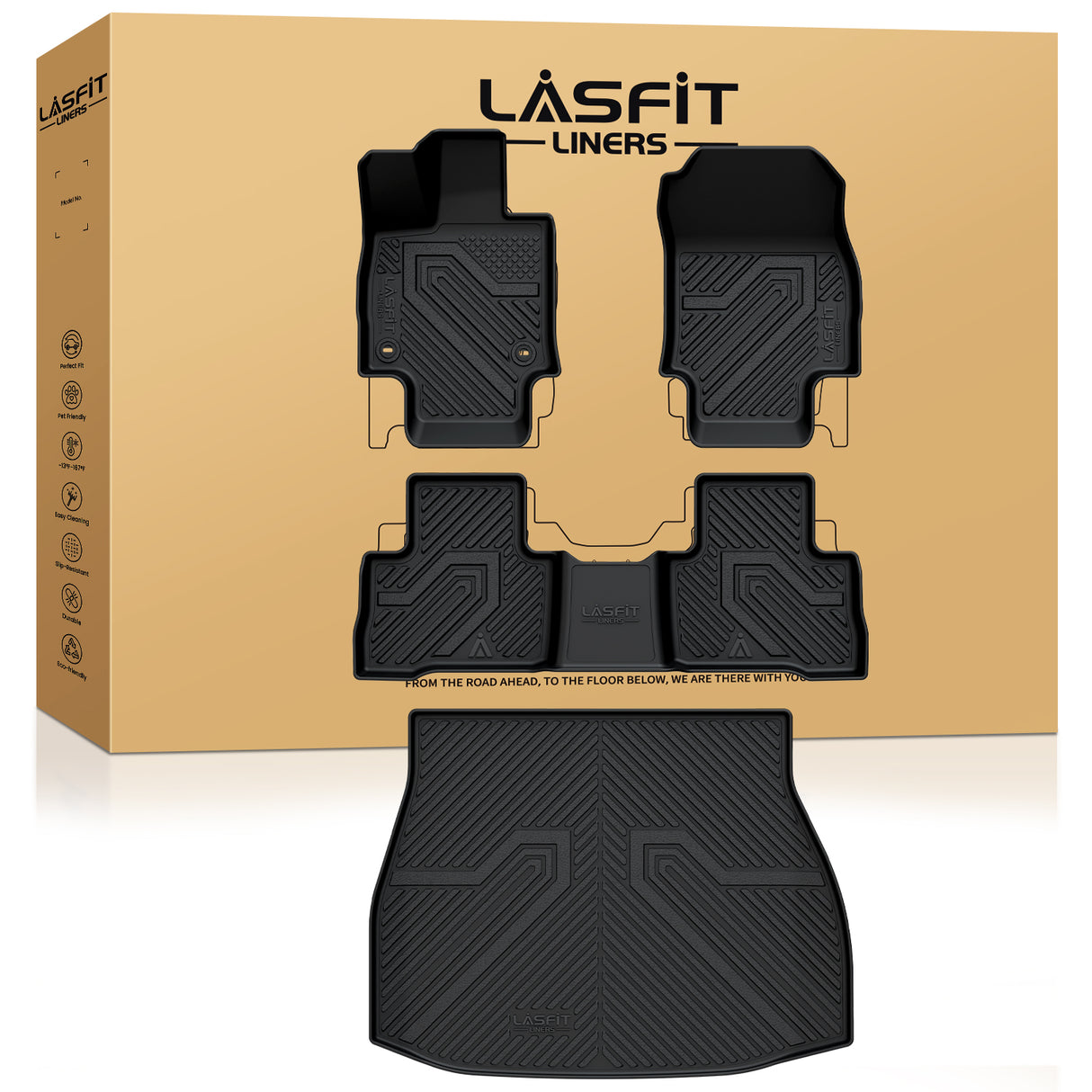 Fit for 2021-2024 Toyota Venza Floor Mats & Cargo Mat