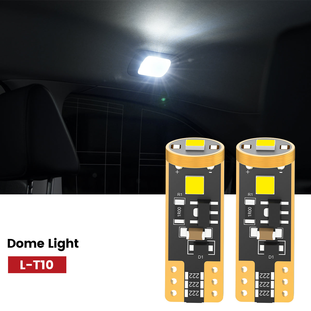 Lasfit 168 led dome lights fit for 2021-2025 Honda Odyssey