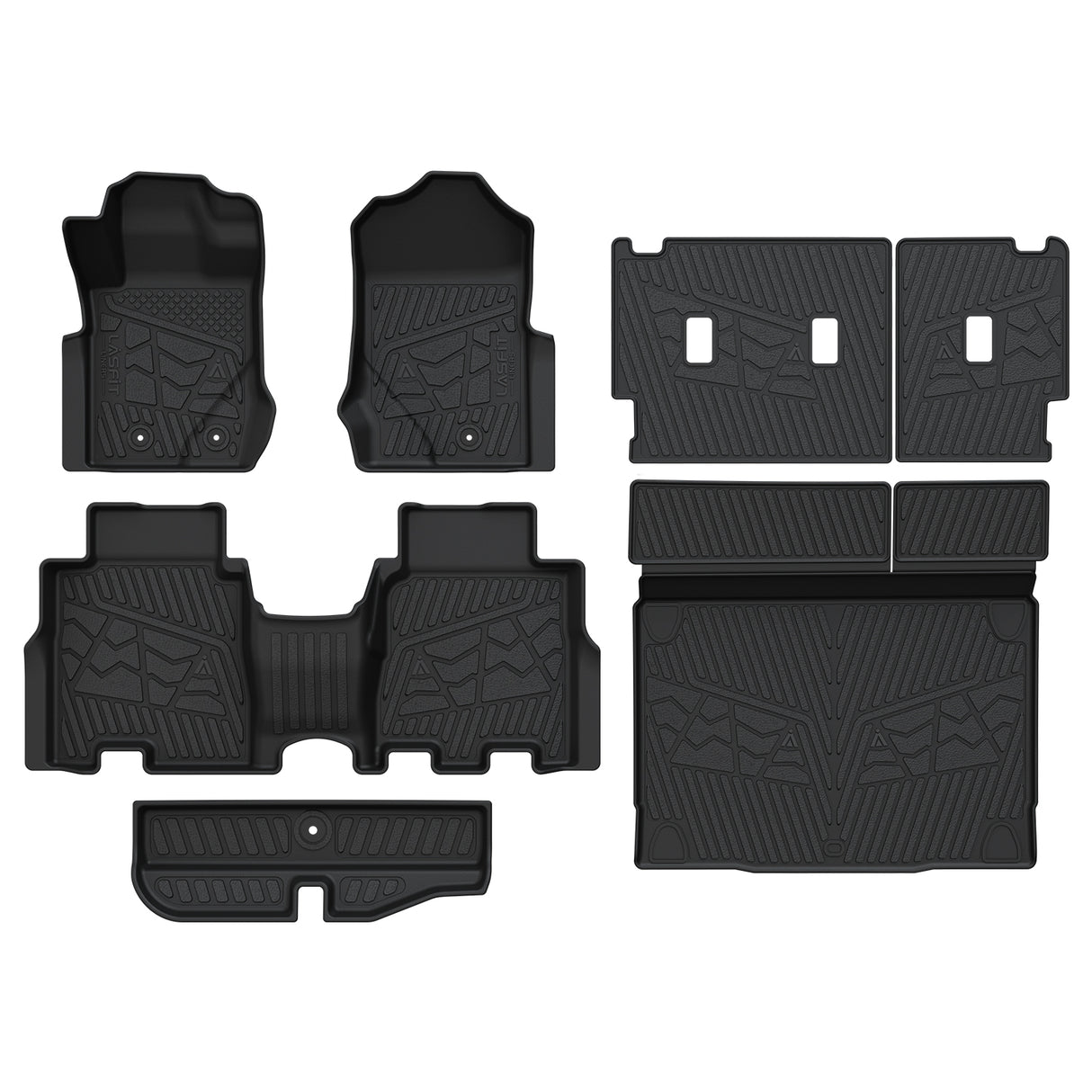 Fit for 2021-2025 Ford Bronco 4-door Carpet Floor Floor Mats & Cargo & Seatback Mats