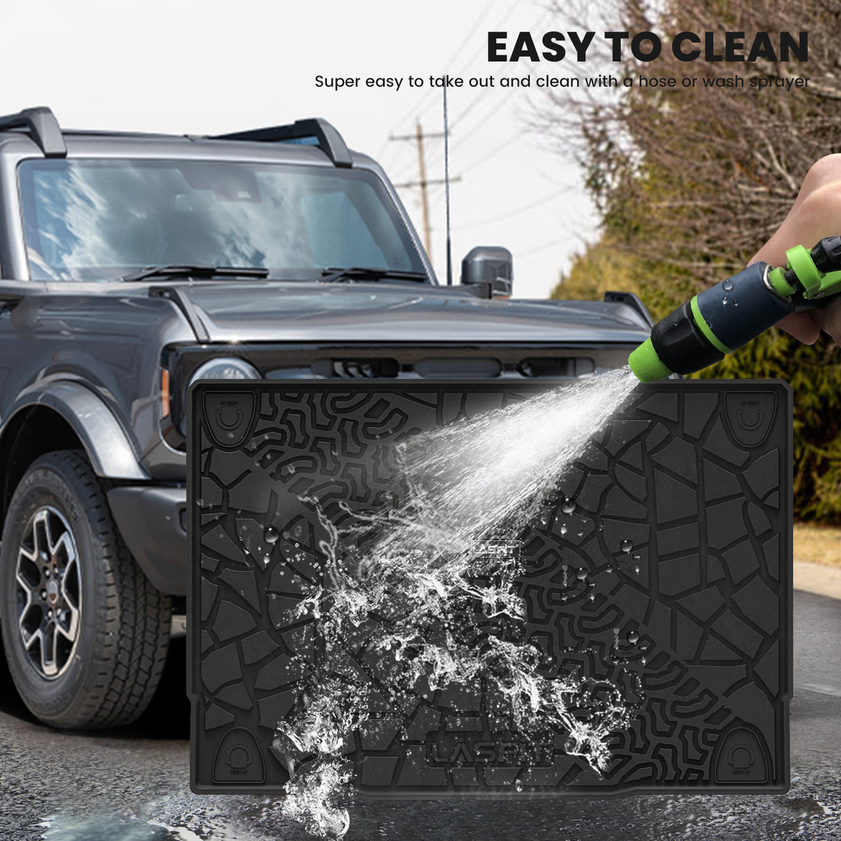 2021-2025 Ford Bronco Easy to Clean Cargo Mat