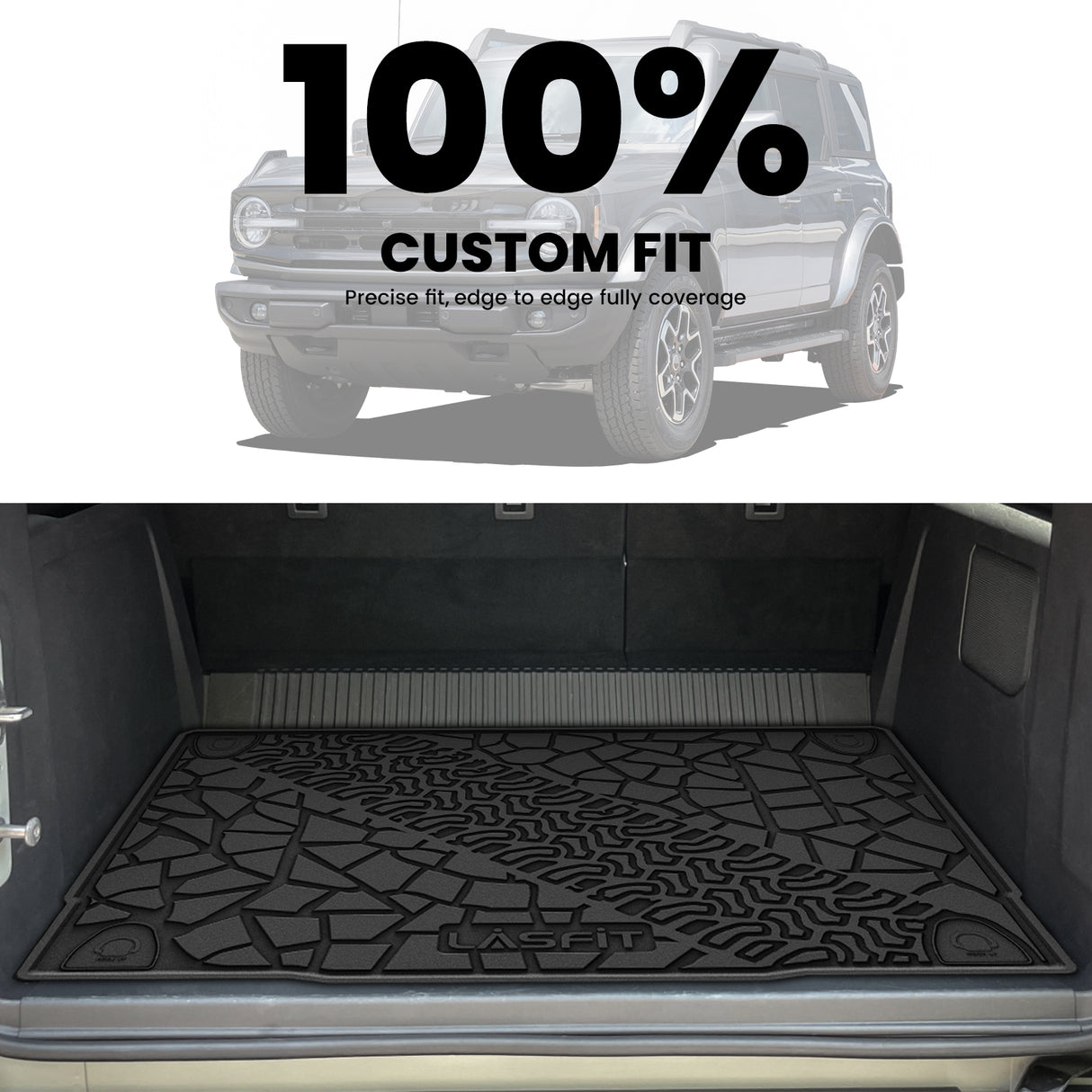 2021-2025 Ford Bronco 100% Fit Cargo Mat
