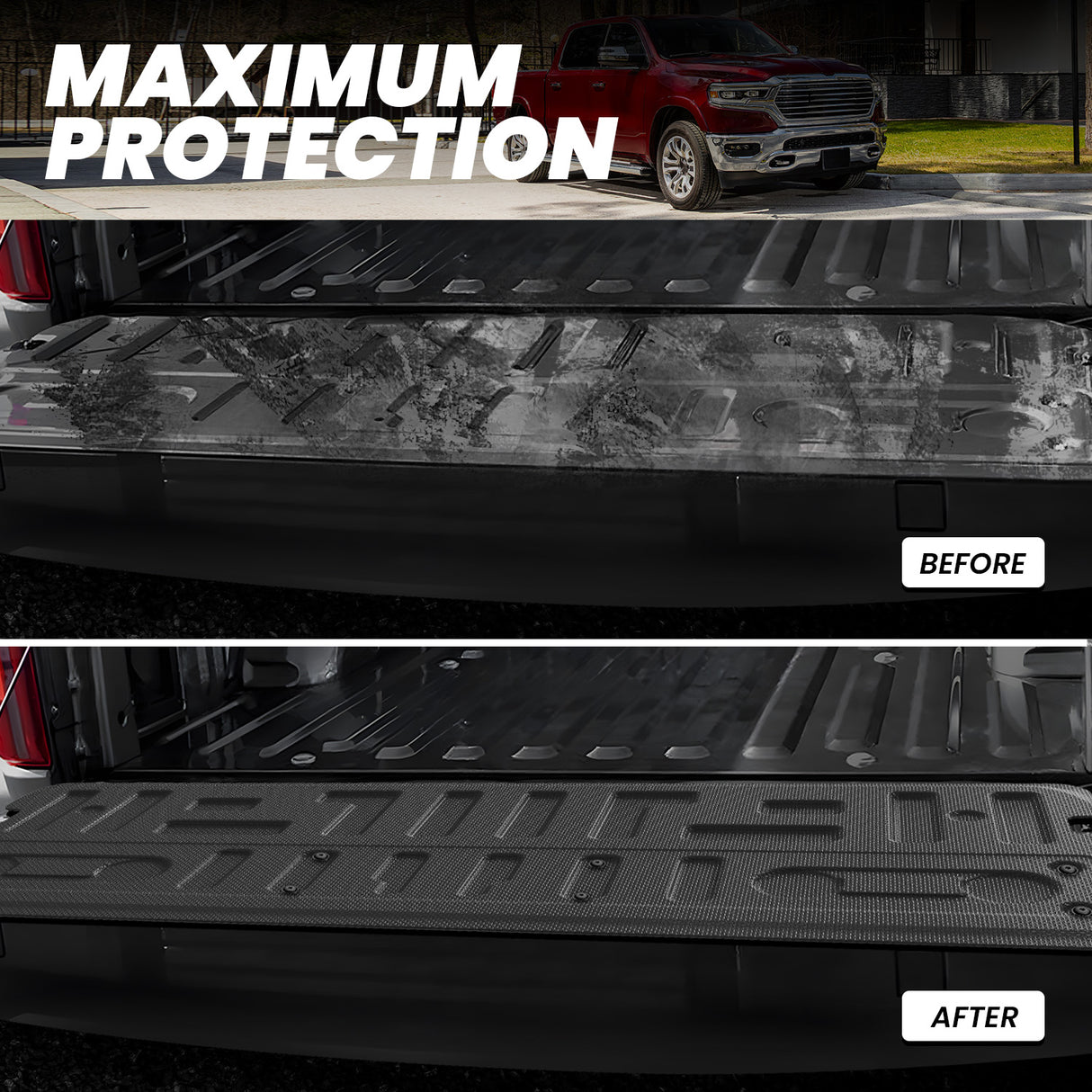 2021-2025 Ford F-150 Truck Tailgate Mat Contrast