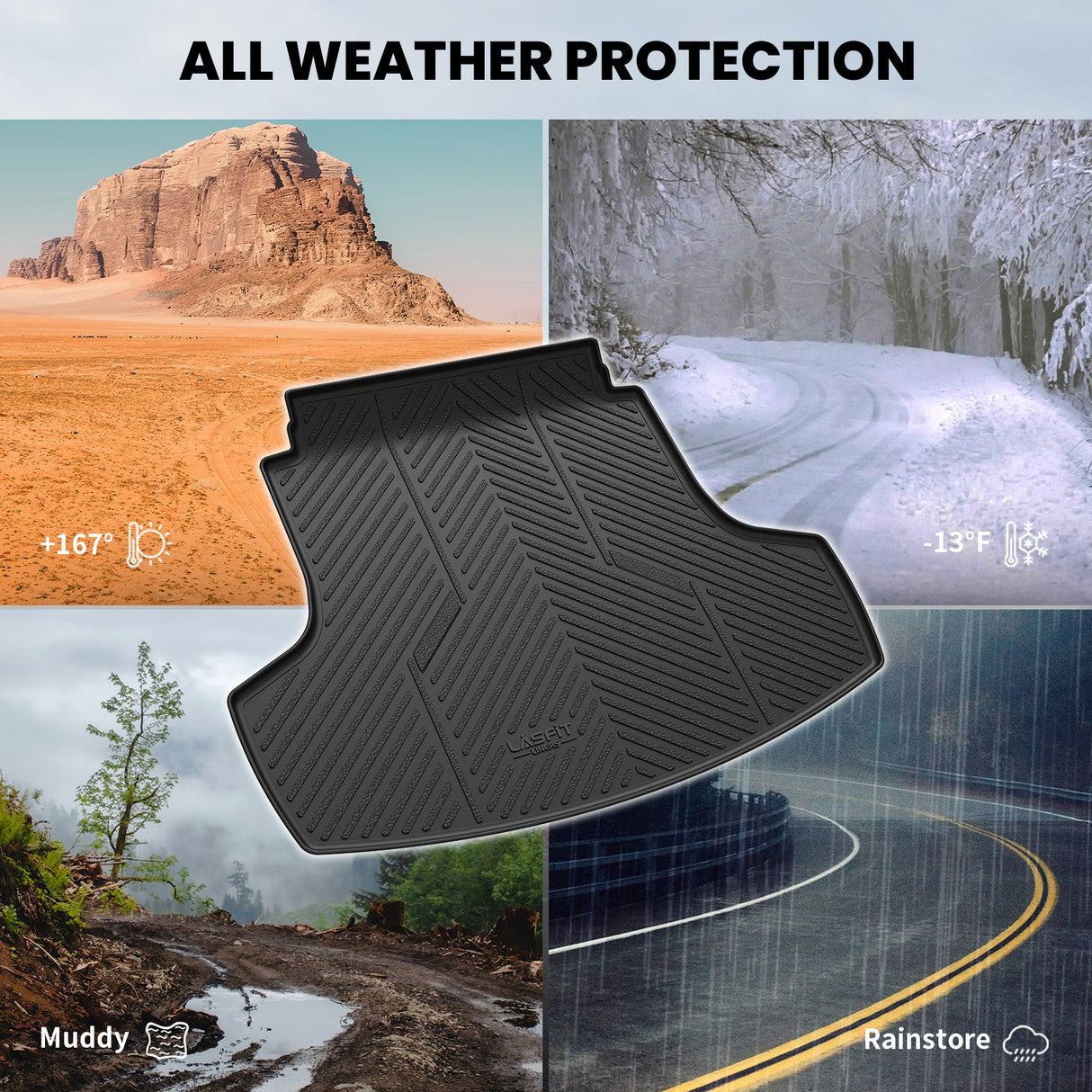 2021-2025 Kia K5 Cargo Mat All Weather