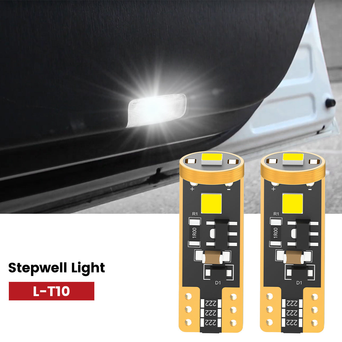 Lasfit 168 led stepwell lights fit for 2021-2026 Dodge Durango
