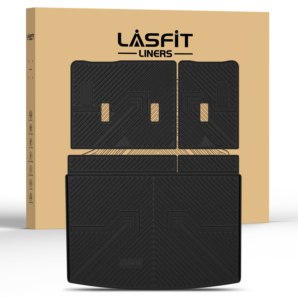 Fit for 2021-2026 Cadillac Escalade ESV Floor Mats or Seatback & Cargo Mat