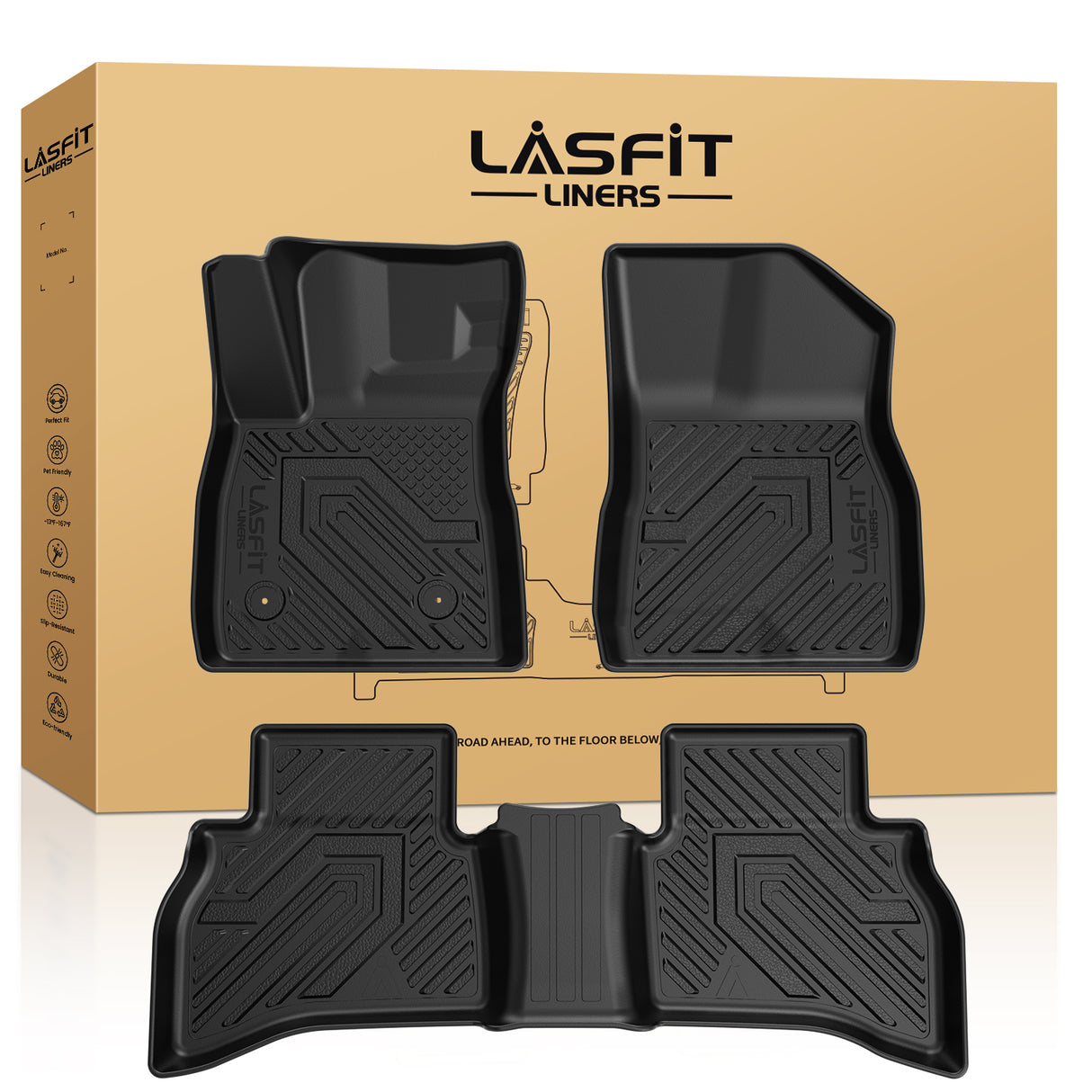 Fit for 2021-2026 Chevrolet Trailblazer Floor Mats, Fit Upper Cargo Deck Position Only