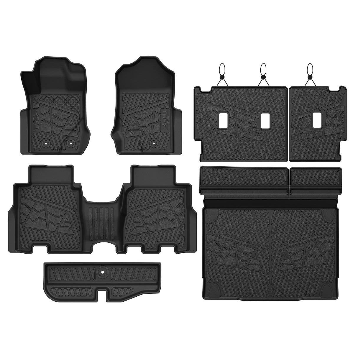 Fit for 2021-2026 Ford Bronco Custom Floor Mats or Cargo Mat, Not For Sport, Fit 4-Door & Not Rubberized Flooring