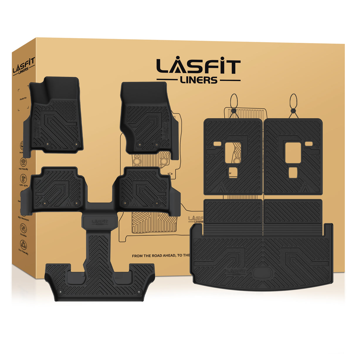 Jeep Grand Cherokee L 2021 2022 2023 2024 2025 2026 Custom Floor Mats